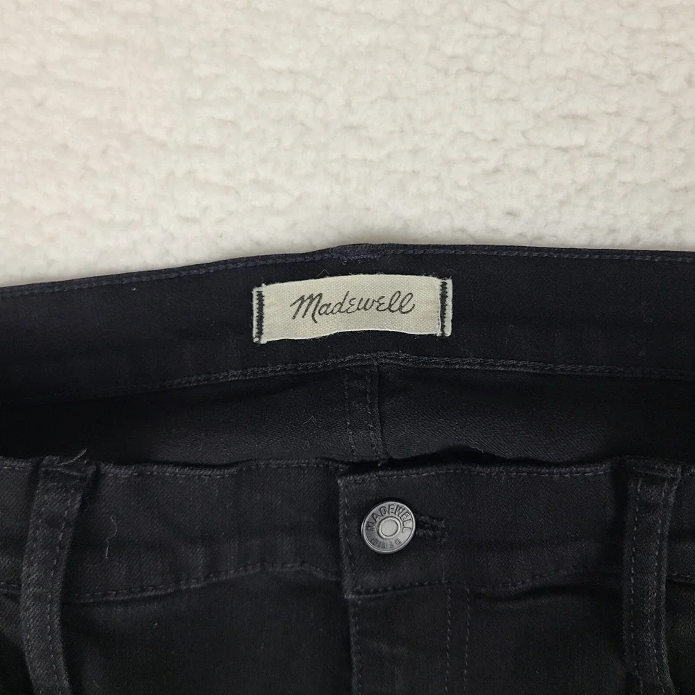 Madewell Jeans Womens 33 Roadtripper Skinny Black‎ Wash